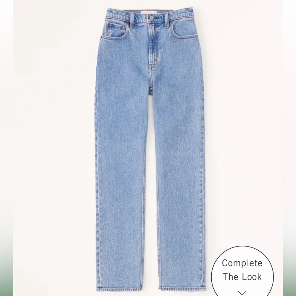 90’s Ultra High Rise Straight Jean